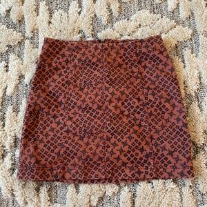 Retro Mini Skirt
